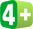 4+