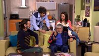 Fermín, Javi, Lola y Vicente (10x04)