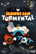 Sam on the cover of Serious Sam: Tormental.