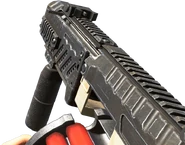 Reloading the autoshotgun.