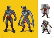Early Serious Sam 4 concept art.