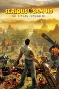 Sam on the cover of Serious Sam HD: The Second Encounter.