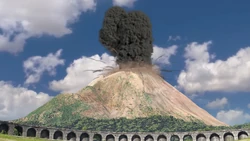 Mount Vesuvius erupts with the activation of the HAARP.