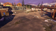 The industrial area.