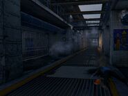 The gas processing facility.