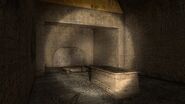 Inside the tomb of Isis.