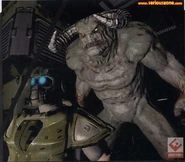 The prototype Khnum with Canned Cain in a 2006 screenshot showcasing Serious Engine 3.