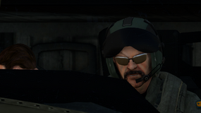 Wilson in chopper