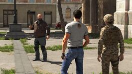 Sam and Kenny meet up with Father Mikhail.