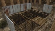 The excavation site.