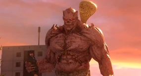 Brand appears, with Ivan in his clutches.