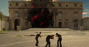 Sam blows up Vatican