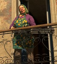 Nonna with minigun