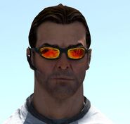 Sam as he appears in Serious Sam 3: BFE.