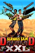 Sam on the cover of Serious Sam: Double D: XXL.