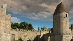 The Cité de Carcassonne.