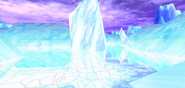 A screenshot of the Ice Planet.