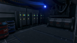 Octanian Outpost interior