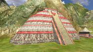 The main pyramid in the Valley of the Jaguar.