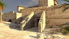 Isis tomb entrance
