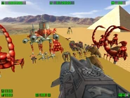 All enemies that appear in Test 1.