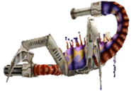 Side view of the Mecha-Arachnoid.