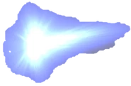 Beam fired by the plasma rifle.