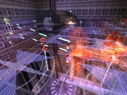 Beta Minor firing at Sam.