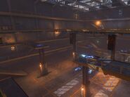 An old warehouse which has been modifed by Octanian devices.