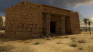 One of the temples in Abu Simbel.