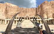 The Time-Lock in Serious Sam HD at the temple's entrance.