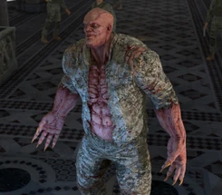 Brand transforms himself into a monster using the powers of the Grail.