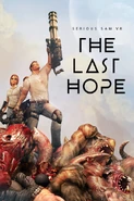 Sam on the cover of Serious Sam VR: The Last Hope.