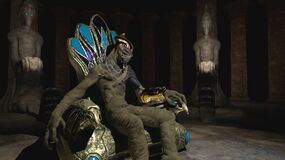 The Oracle, the last Sirian, in their tomb.