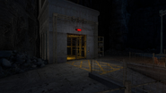 Elevator leading down to the portal.