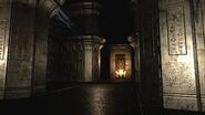 Hallway leading to the generator.