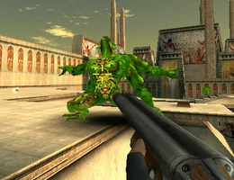 Рептилоид создает шар