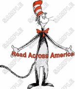 Read across america dr seuss t shirt iron on transfer