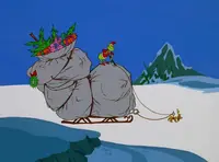 Grinchstole-animationscreencaps.com-2332.webp (50 KB) The Grinch's sleigh full of everything he stole.