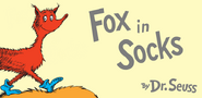 Fox in Sock Header