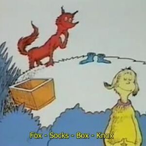 Fox In Socks Dr Seuss Wiki Fandom