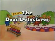 The bear detectives