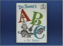 Pranchetas Padrão ABC do Dr. Seuss com palavras