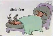 Sick feet image