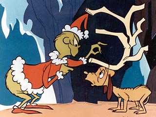 the grinch and max cartoon