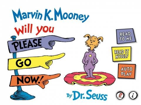 Marvin K. Mooney Will You Please Go Now! | Dr. Seuss Wiki | Fandom