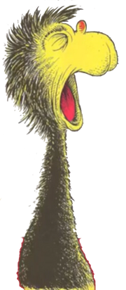 Yelling creature shouting.