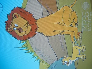 Leo Lion and Kafira, his cub