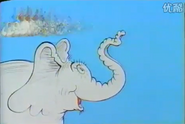 Horton the elephant saw something whizz!!!