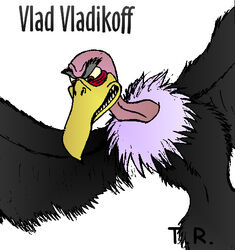 Vlad Vladikoff colored by Grim-Piggles on DeviantArt